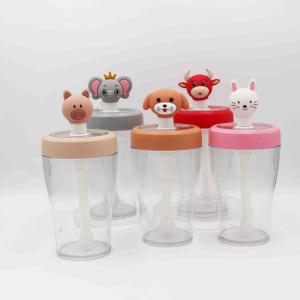 Quality BPA Free Cute Childrens Straw Water Bottle Drinking Juice With Straw wholesale