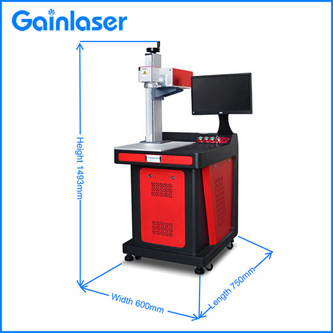 5W UV Laser Marking Graphite , Jewelry , Keyboard , Leather , Acrylic