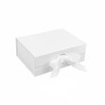 FSC A3 Size White Magnetic Gift Box Matte Paper Jewellery Packaging