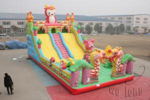 Quality new giant lovely inflatable slide wholesale