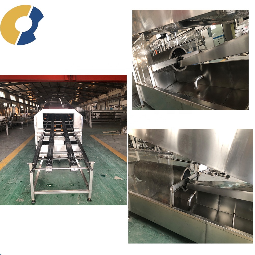 Turkey Poultry Slaughtering Line Chicken Poultry Crate Washer 380V 415V 230V 240V