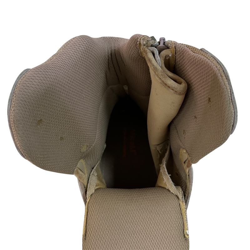 Maximize Safety with Durable Lace Up to Shin Level Cow Suede Leather Boots