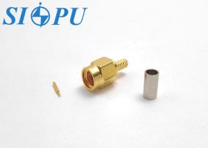 Quality SSMA Male RF Coaxial Connectors Mate With RG 316/U Cables wholesale