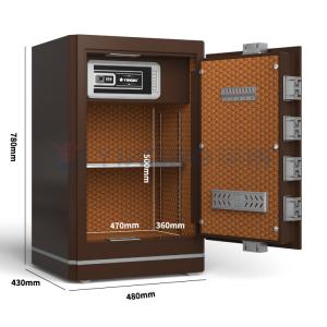 Quality Fingerprint Digital Lock Safe Box For Home Security YB/N6-78 wholesale