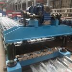 Metal Color Steel Galvanized 686 Ibr Roof Panel Roll Forming Machine For