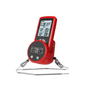 Quality 433mhz Wireless Bbq Thermometer With Dual Temperature Instrument Meat Probe wholesale