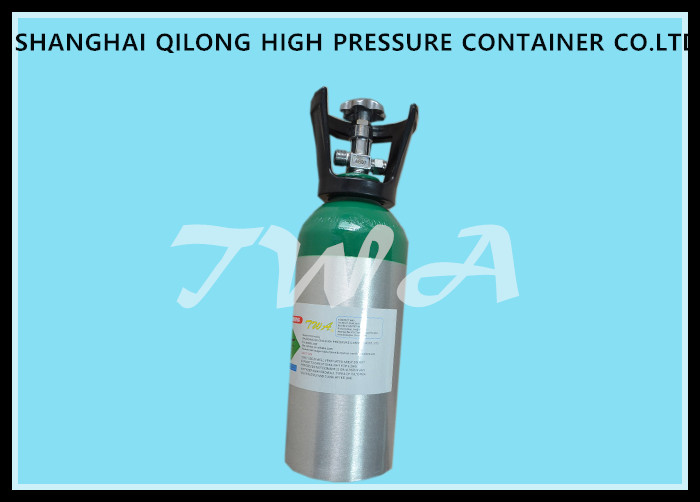 Aluminum Medical Gas Cylinder Pressure 4.5L O2 Gas Cylinder