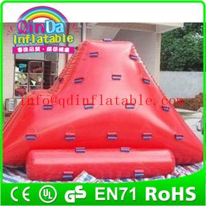 Quality Inflatable Water Climbing, inflatable floating water game for aqua water park wholesale