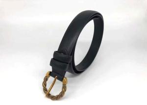 Quality Black 2.5cm Women's Fashion Leather Belts Metal Pin Buckle wholesale