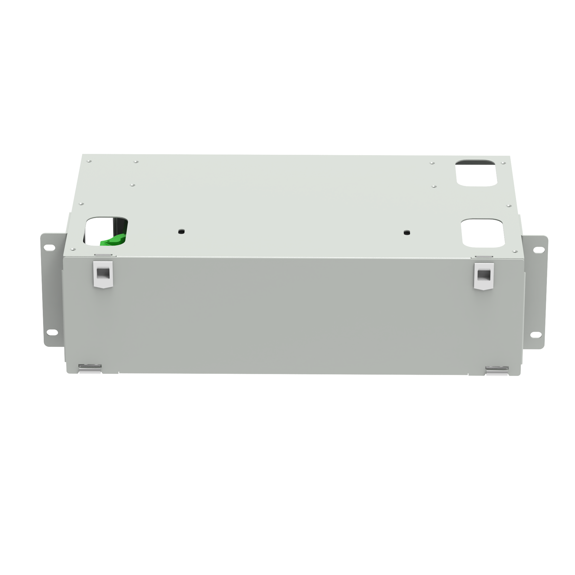E2000 Type 48 PortS Optic Fiber Patch Panel for WHTIE Sub Optic Distribution Frame