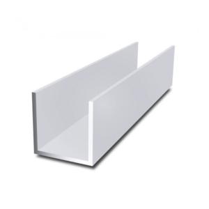Quality Aluminum 6063 Extrusion U Shaped Tube Aluminium U Channel Railing Profile wholesale