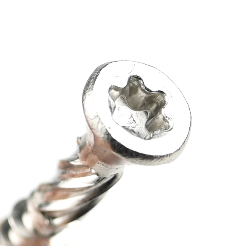 100% QC Tested Ruspert Finish Flat Head Torx 40mm Screws for Timber Construction