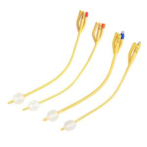 Quality Male Urethral Balloon Medical Foley Catheter 12fr 14fr With Water Pouch wholesale