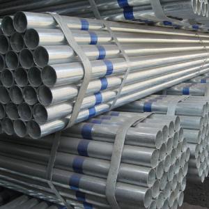 China ERW Welding Galvanized Steel Tubing Pipe SGCC Non Alloy Q195 on sale