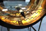 OEM Interior Stainless Steel Wine Cabinet Living Room Liquor Cabinet