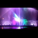 Entertainment Equipment Musical Laser Floating Pond Fountain