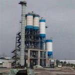 100 Tonnes Cement Storage Tank 80 Ton Concrete Plant Silo White Blue