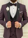 Wedding Red Mens Tuxedo 65% Polyester 32% Viscose 3% Lycra