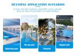 Stainless Steel Swimming Pool 2500mm Horizontal Sand Filters