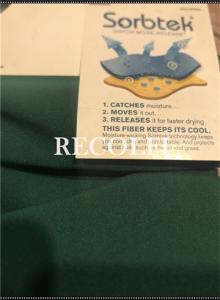 Quality Sorbtek Profiber Yoga Wear Fabric Warp Knitting Cycling Workout Yoga Fabrics wholesale