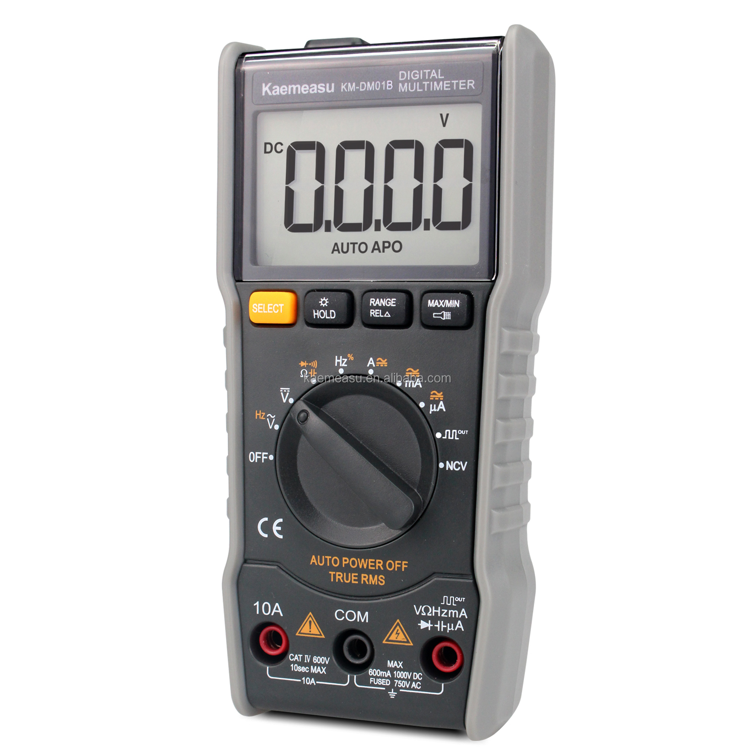 Auto-ranging Digital Voltmeter Mini Portable 3 5/6-digit DC/AC True-rms NCV Smart Multimeters