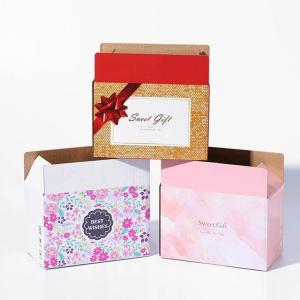 Quality Custom Eco Friendly Tear Off Strip Express Shipping Box Paper Clothing Packaging Box wholesale