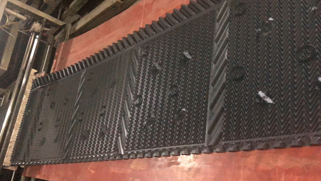 Black Cooling Tower Infill Cooling Tower Package PVC Filler 810mm 3
