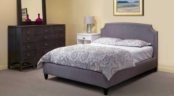 Upholstered Bedroon Furniture, Upholstered Headboard, Hotel Furniture, Fabric