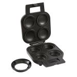 4 Holes Electric Snack Pie Maker Cool Touch Handles Enable Easy Movability