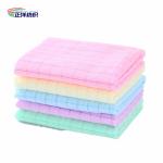 500gsm Car Cleaning Rags Plaid Style 40x40cm All Season Microfiber Weft Cloth