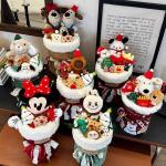 22x37cm Plush Doll Bouquet Unique Gift for Boyfriend or Girlfriend West Highland