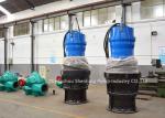 Electric Submersible Propeller Axial Flow Pump Station Flood Water 2000lps 6 M
