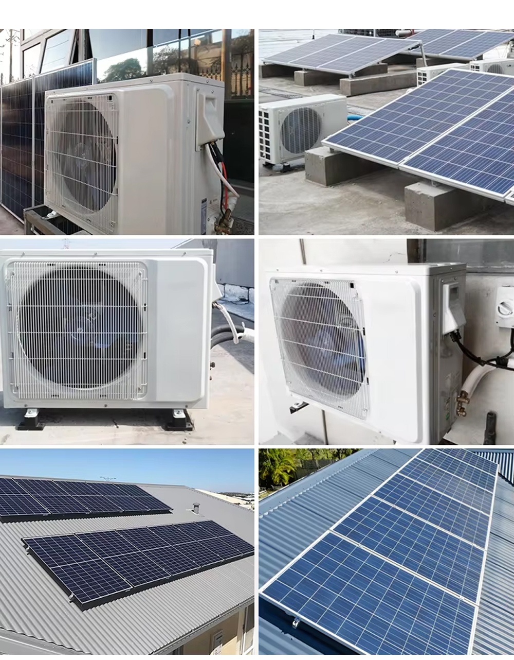 Complete Hybrid Inverter Air Conditioner 18000btu 24000btu 9000btu 12000btu for Home