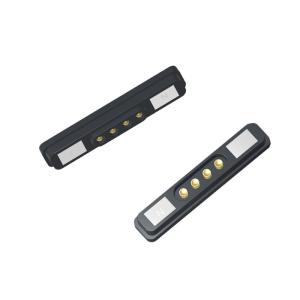 Quality 2.2mm Pitch Magnetic Connectors 12V 2A Magnetic Pogo Connector With Black Housing wholesale