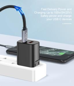 Quality 100W USB 4.0 Cable 40Gbps Double Shielded Compatible With Thunderbolt 3 wholesale