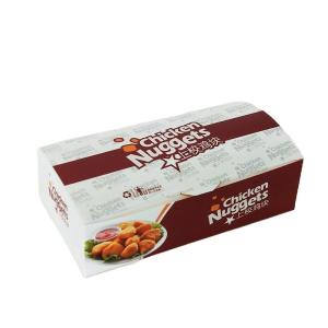 Quality Eco Friendly Paper Fried Chicken Boxes Clamshell For Food Packaging wholesale