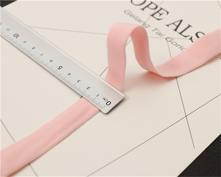 Custom Bra Elastic Band Polyester Spandex Nylon Jacquard Coated Garment Home Textile