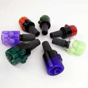 Quality Dab Rigs Glass Bongs Accessories 18mm Heady Glass Slide Bowl Lightweight wholesale