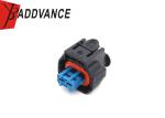 1928405522 / 1 928 405 522 2 Way Female Connector Sealed Black Bosh Connector