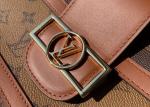 Brown Monogram Crossbody Bag