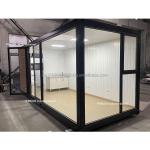 Galvanized Steel Bending 180g Prefabricated House 20ft Steel Structure Sunshine