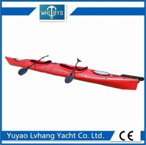 Quality Hll Material Sit In Touring Kayaks 2 Person Double Seating Customized Color wholesale