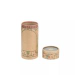 Custom Logo Printing Kraft Paper Tube for Coffee Tea Packaging