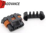 Black Metri Pack 150 Connectors 4 Hole Female 12162144 Waterproof