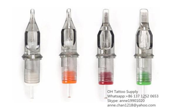 Pre Sterilized 316L Needles Tattoo Needle Cartridges With Membrane Sealed And