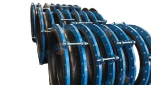 Quality Stainless Steel 304 Flanged Rubber Expansion Joint Single Ball Rubber Expansion Bellows wholesale