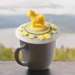 Customized Silicone Cup Cover Customized Cartoon Cup Cover Soft Rubber 3D Doll