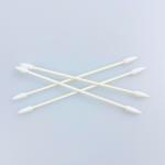 3MM Double Pointy Tipped Swab With Paper Stick Purified Cotton