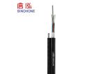 250 um Loose Tube Fiber Optic Cable , Figure 8 Fiber Optic Cable Central Steel