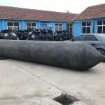 1.5m 1.8m Marine Rubber Airbags / Shipyard Docking Roller Balloon For Ship